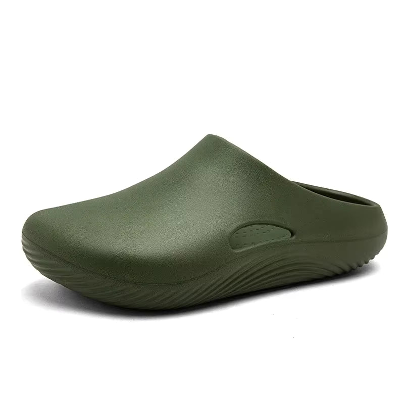 Chausson sabot homme synthétique