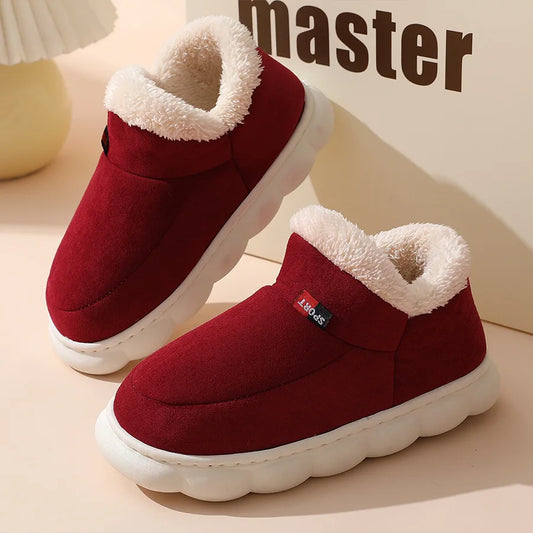Chausson botte femme