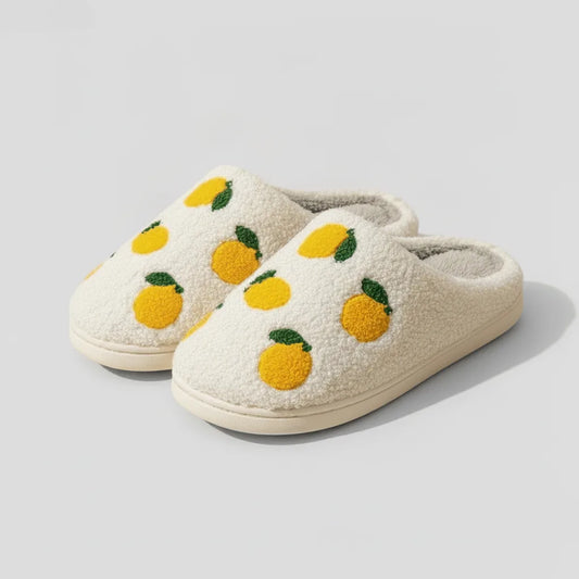 Chaussons Moumoute Citron Portofino Femme