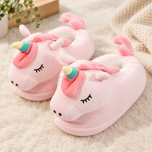 Chausson femme licorne