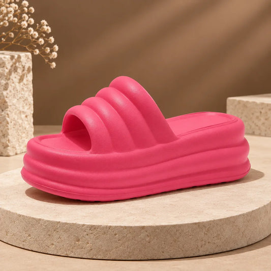 Chaussons femme talon semelle