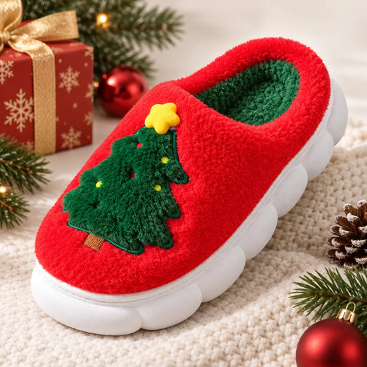 Chausson noël femme