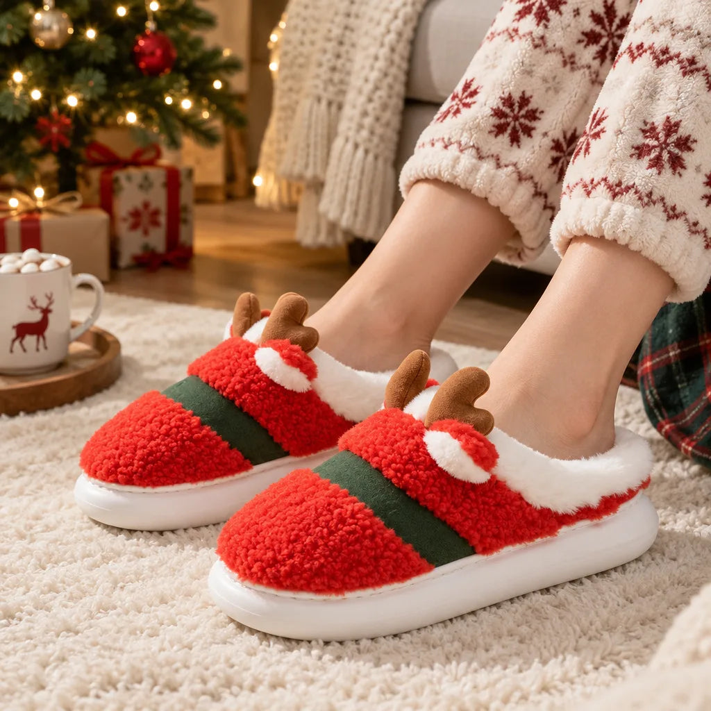 Chausson de noël femme