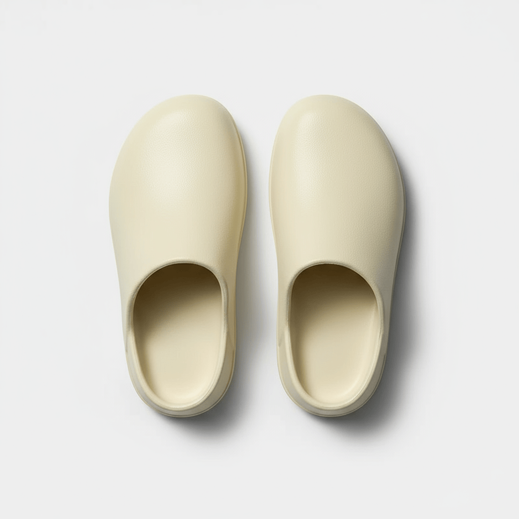 Chausson sabot homme cuir