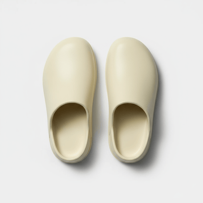 Chausson sabot homme cuir